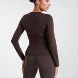 Base Soft Long Sleeve T-Shirt Espresso