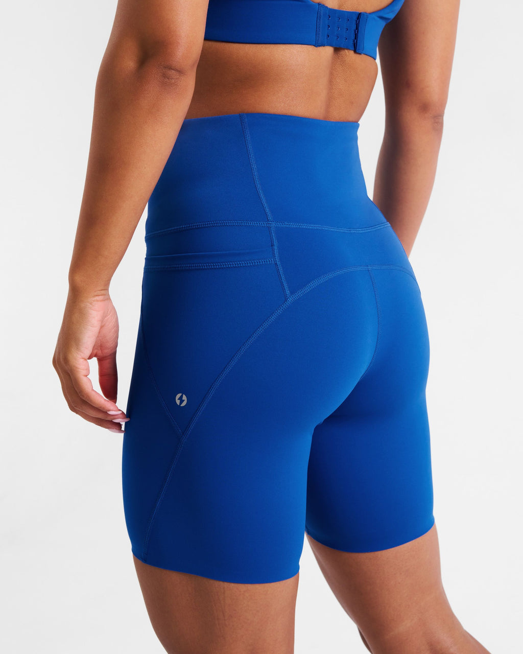Sculpt High-Waisted 6" Shorts Cobalt Blue