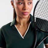 Court Short-Sleeved Polo Shirt Heritage Green