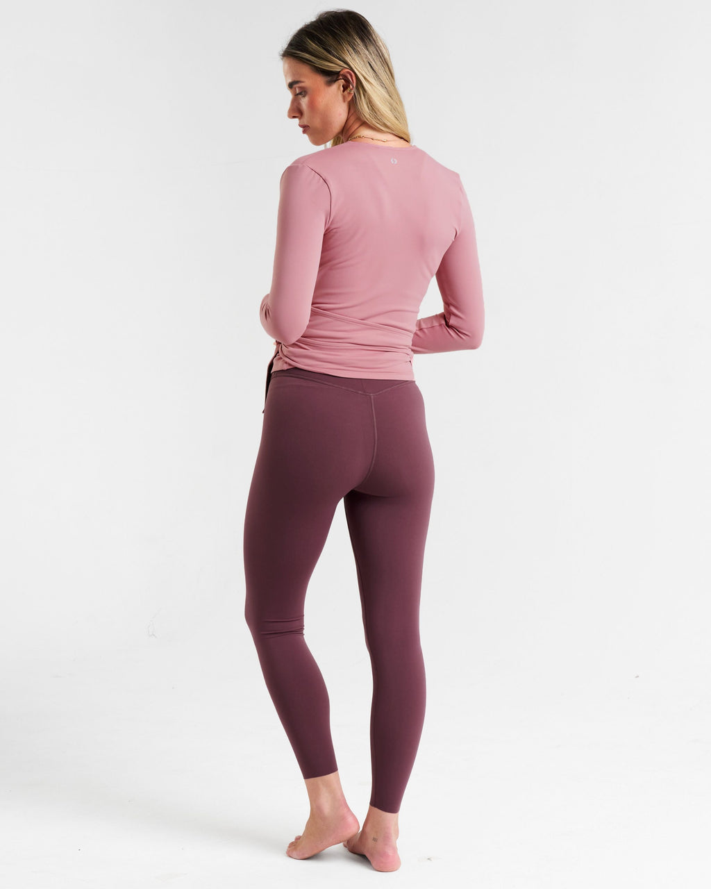 CloudMove Wrap Top Dusty Pink