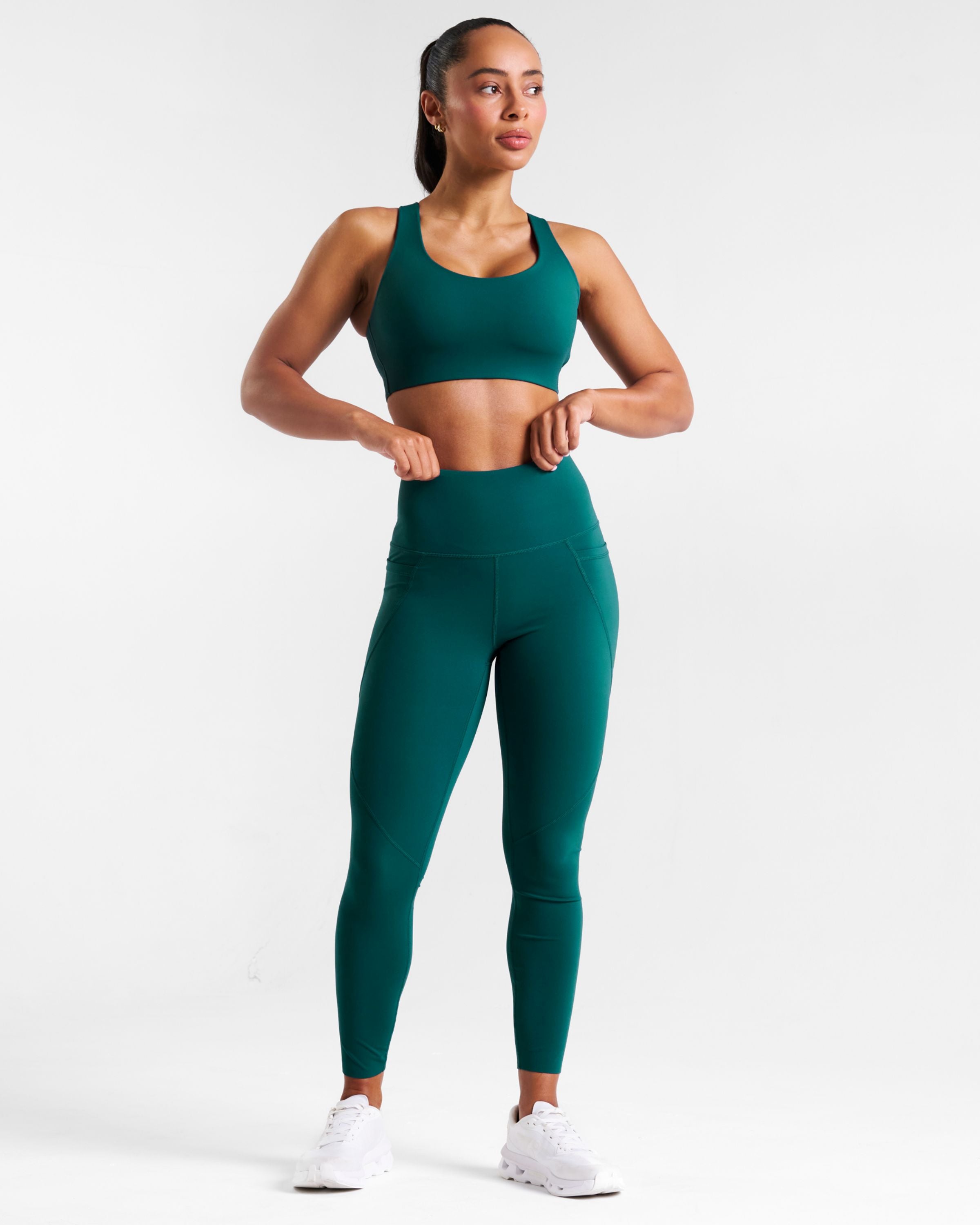Sculpt High-Waisted Leggings Dark Teal