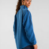 Ascend 1/4 Zip Fleece Midnight Blue