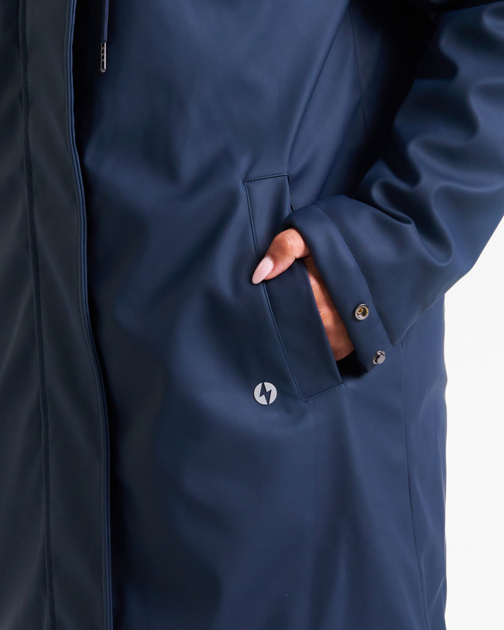 OUTSIDER Raincoat Outerspace Navy