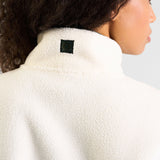OUTSIDER Zip Up Fleece Marshmallow