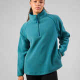 Ascend 1/4 Zip Fleece Deep Teal