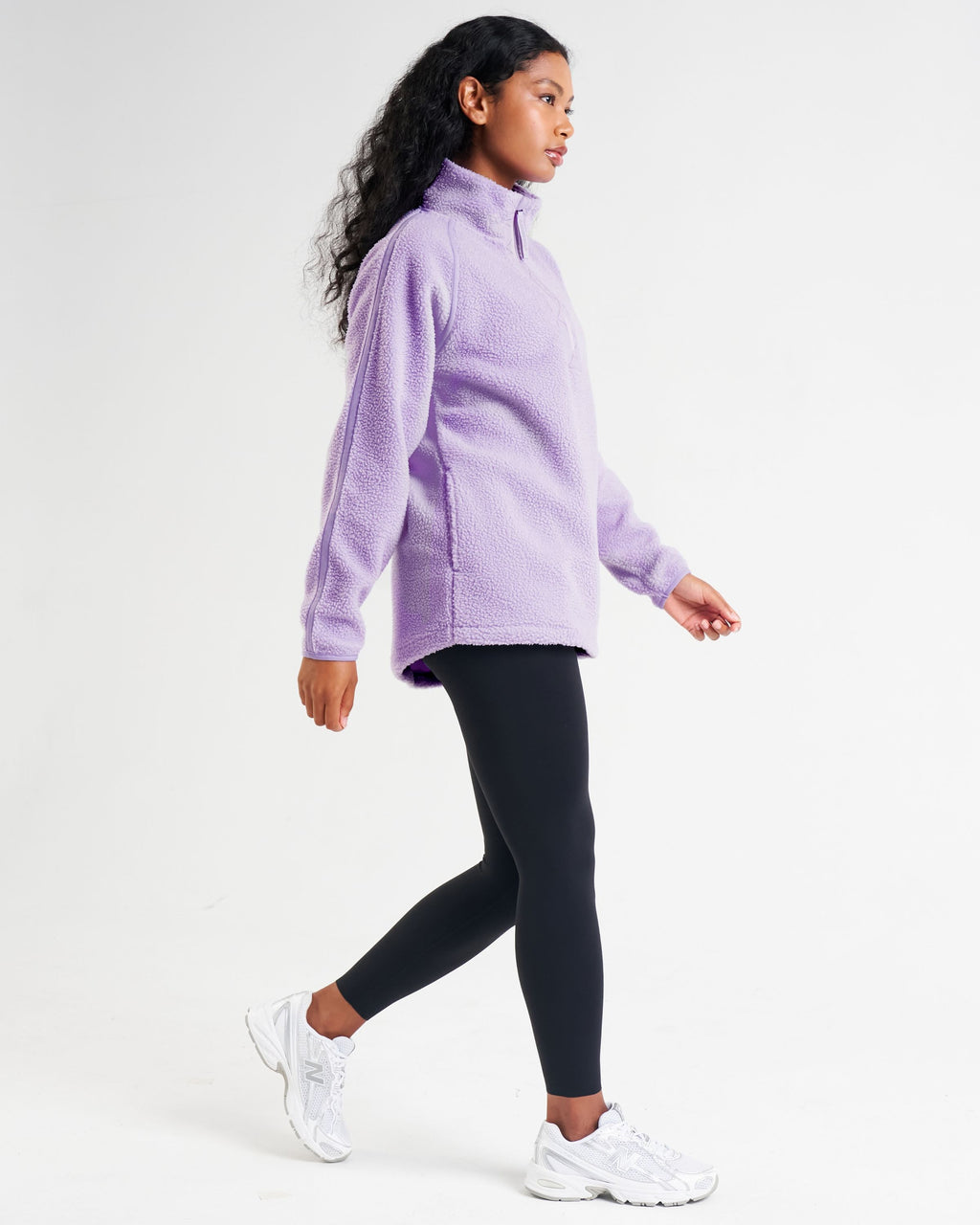 Ascend Quarter Zip Fleece Lilac