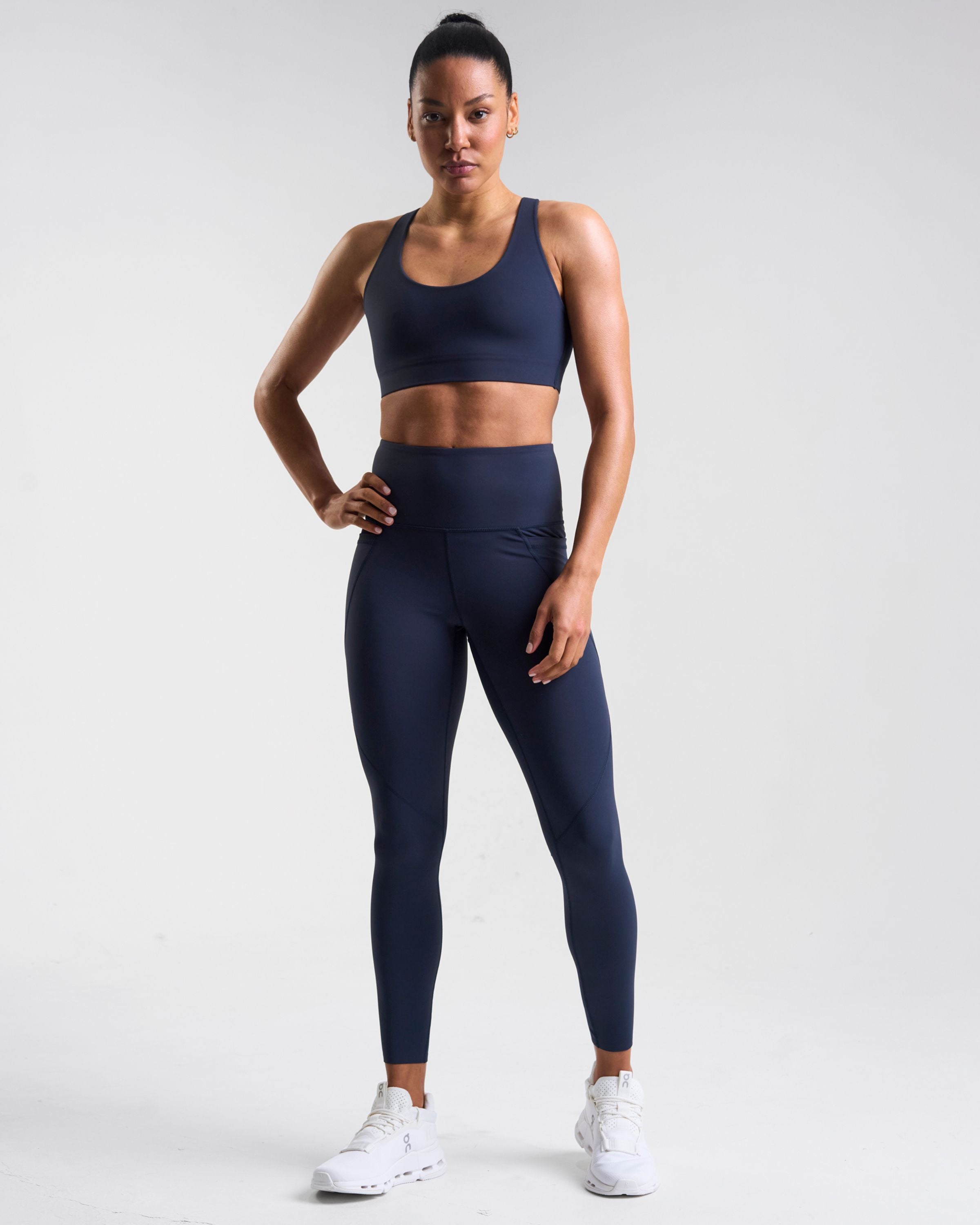 Sculpt Medium Support Sports Bra Outerspace Navy