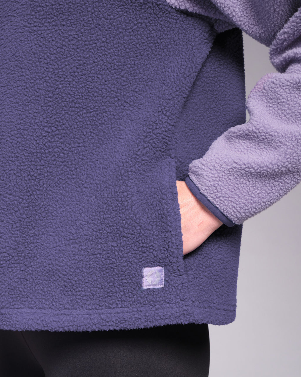 Ascend Half Snap Fleece Purple Haze
