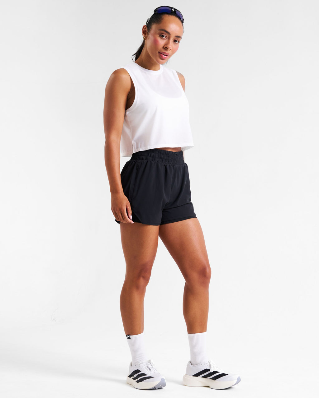 RUNSeries Cropped Vest White