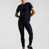 Core Lyocell Blend Active T-Shirt Black