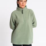 Ascend 1/4 Zip Fleece Lilypad