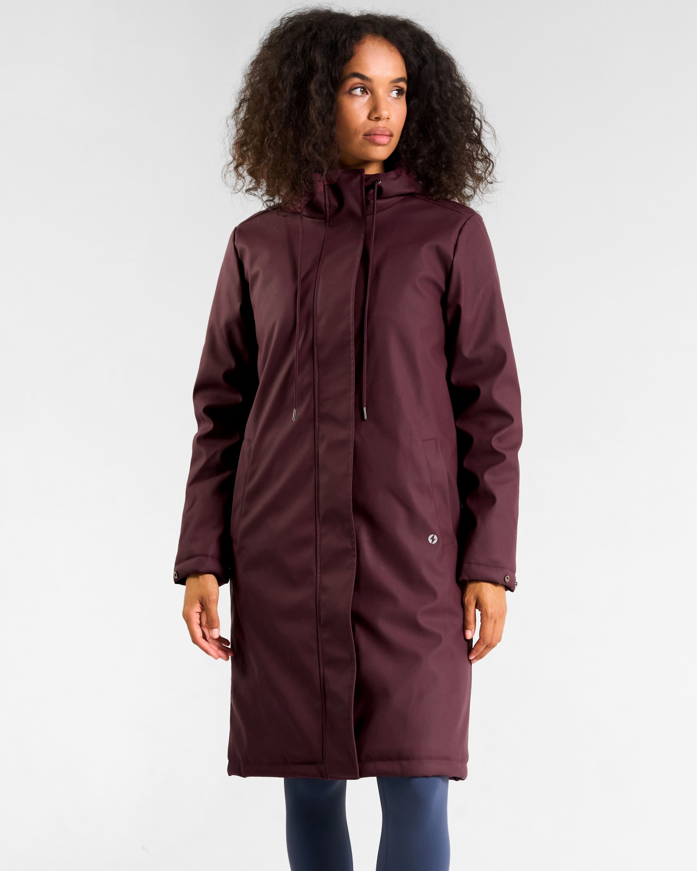 OUTSIDER Raincoat Cherry Lacquer
