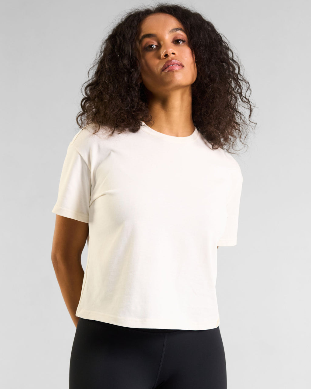 All-Day-Wear Box Tee Marshmallow