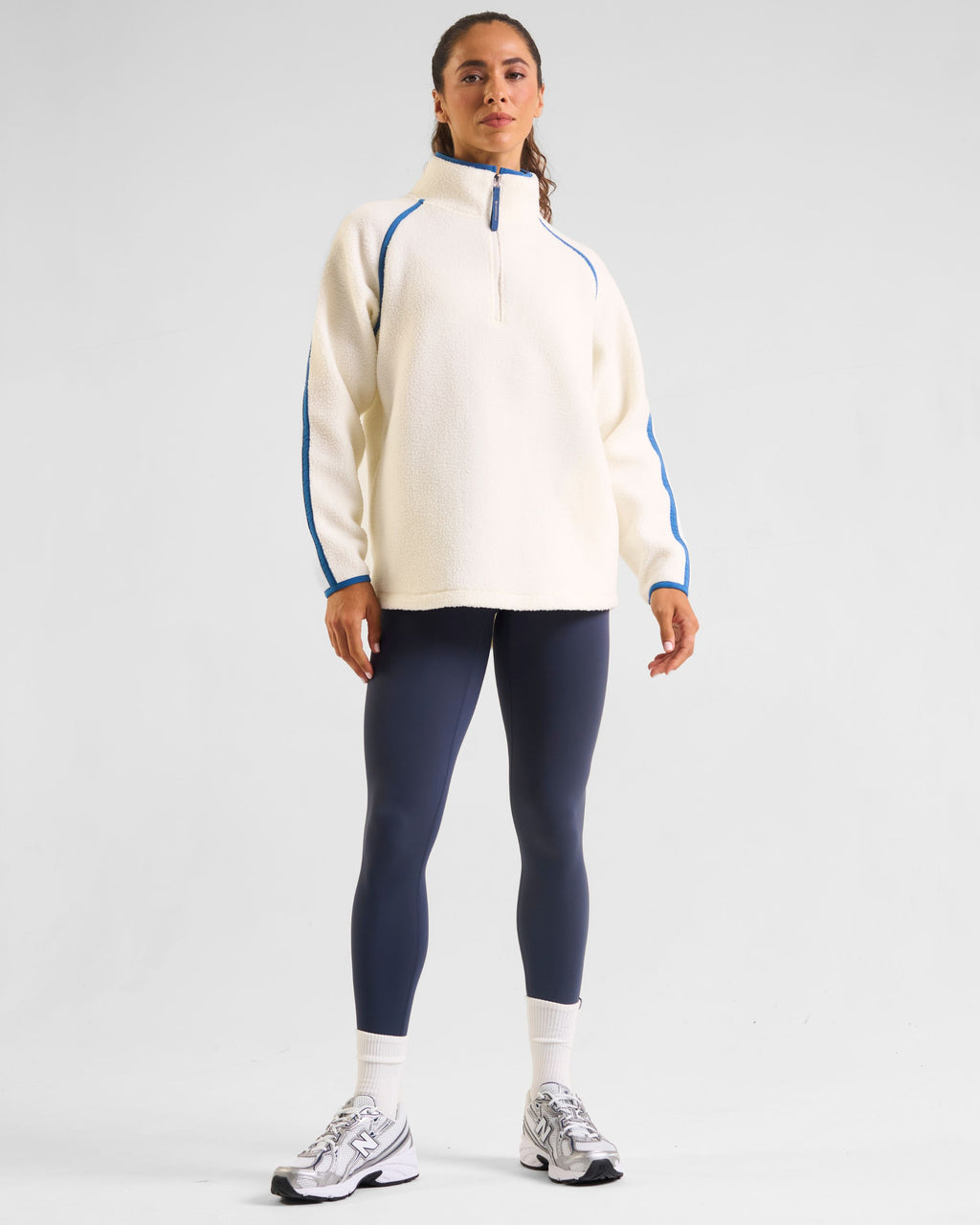 Ascend 1/4 Zip Fleece Marshmallow