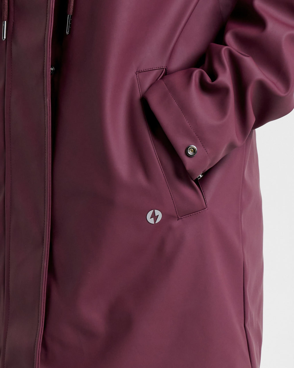 Outsider Raincoat Mulberry