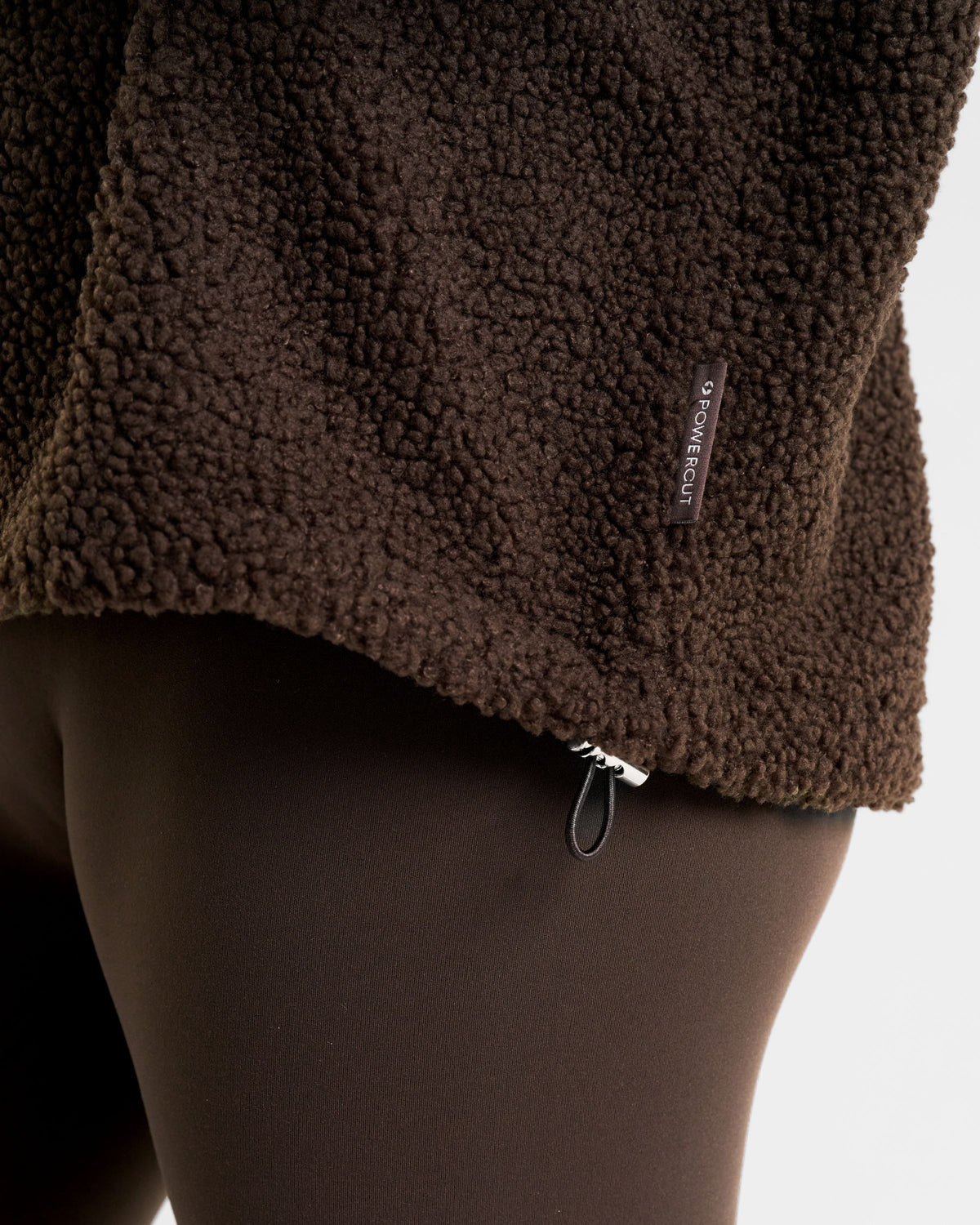 Rise Half-Zip Borg Fleece Espresso