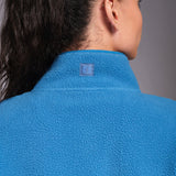 Ascend 1/4 Zip Fleece Vintage Blue