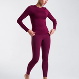 Base Soft Long Sleeve T-Shirt Cherry Lacquer