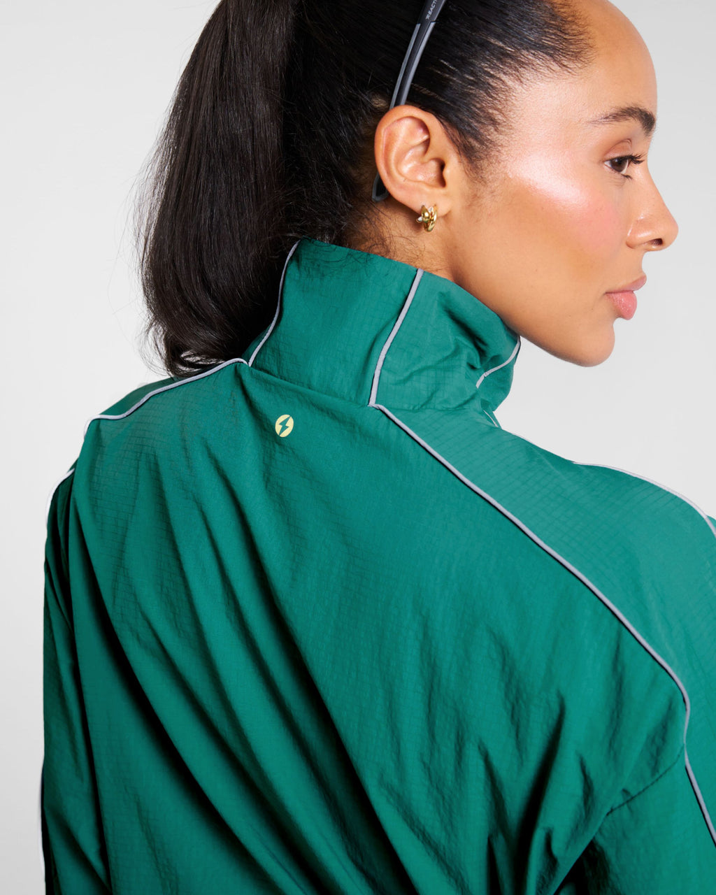 RUNSeries Water Resistant Track Jacket Sea Green