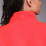 Ascend 1/4 Zip Fleece Bright Red