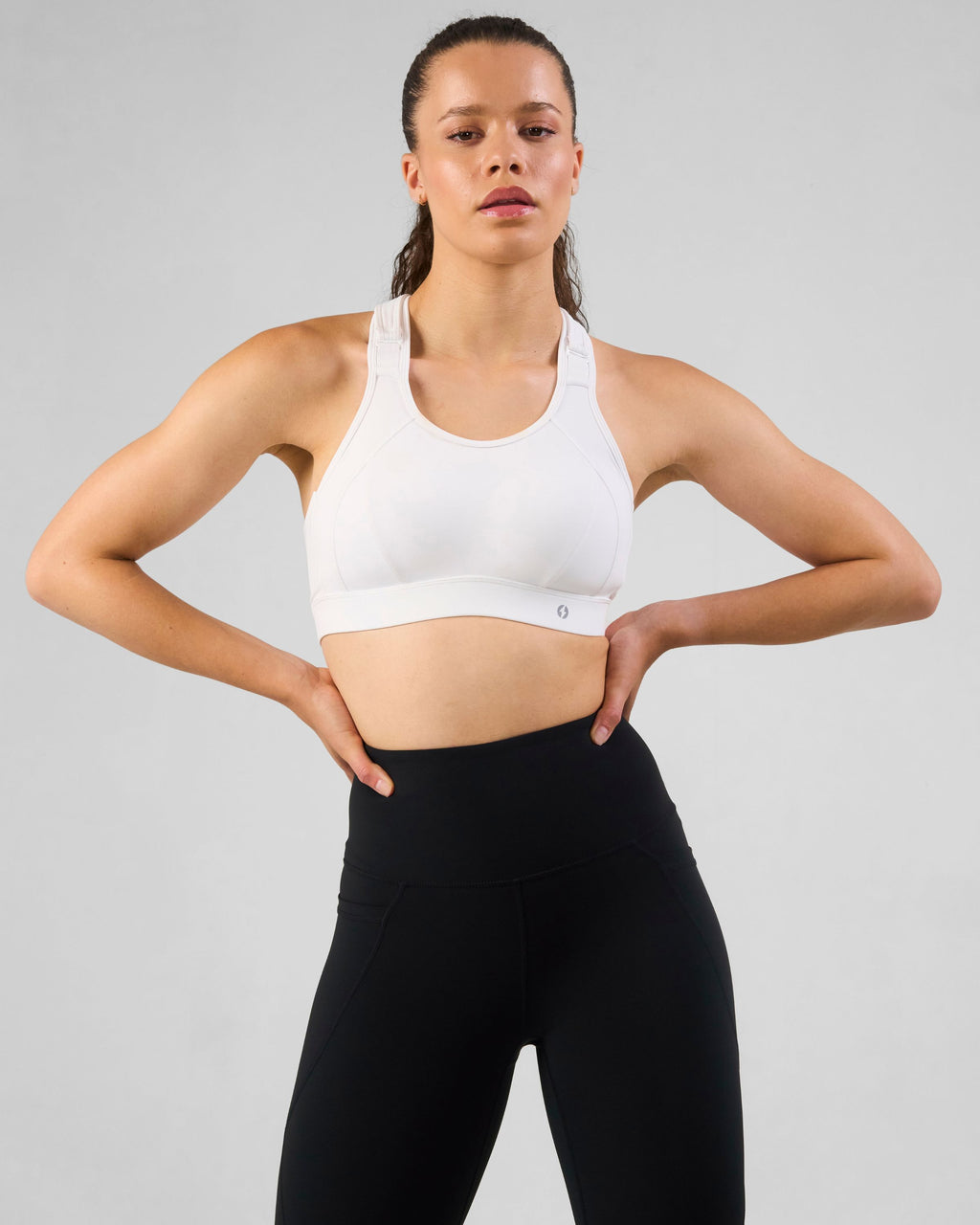 Ultimate High Impact Sports Bra White