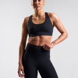 Sculpt Medium Support Sports Bra Black