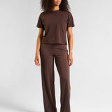 All-Day-Wear Box Tee Espresso