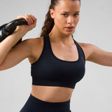 SOLID Seamless Sports Bra Outerspace Navy
