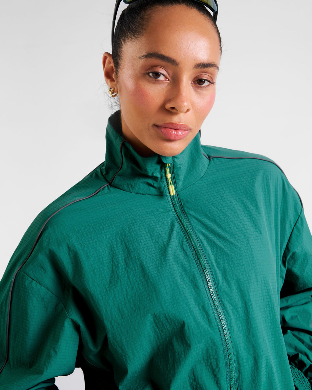 RUNSeries Water Resistant Track Jacket Sea Green