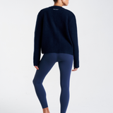 SoftKnit Button Up Cardigan Deep Navy