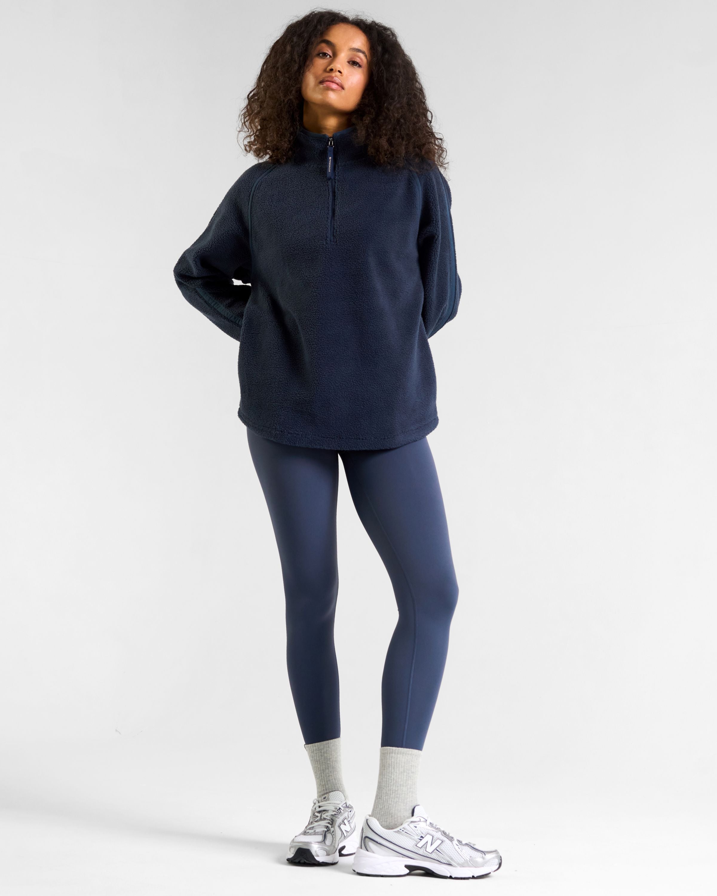 Ascend 1/4 Zip Fleece Outerspace Navy