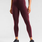 Sculpt High-Waisted Leggings Cherry Lacquer