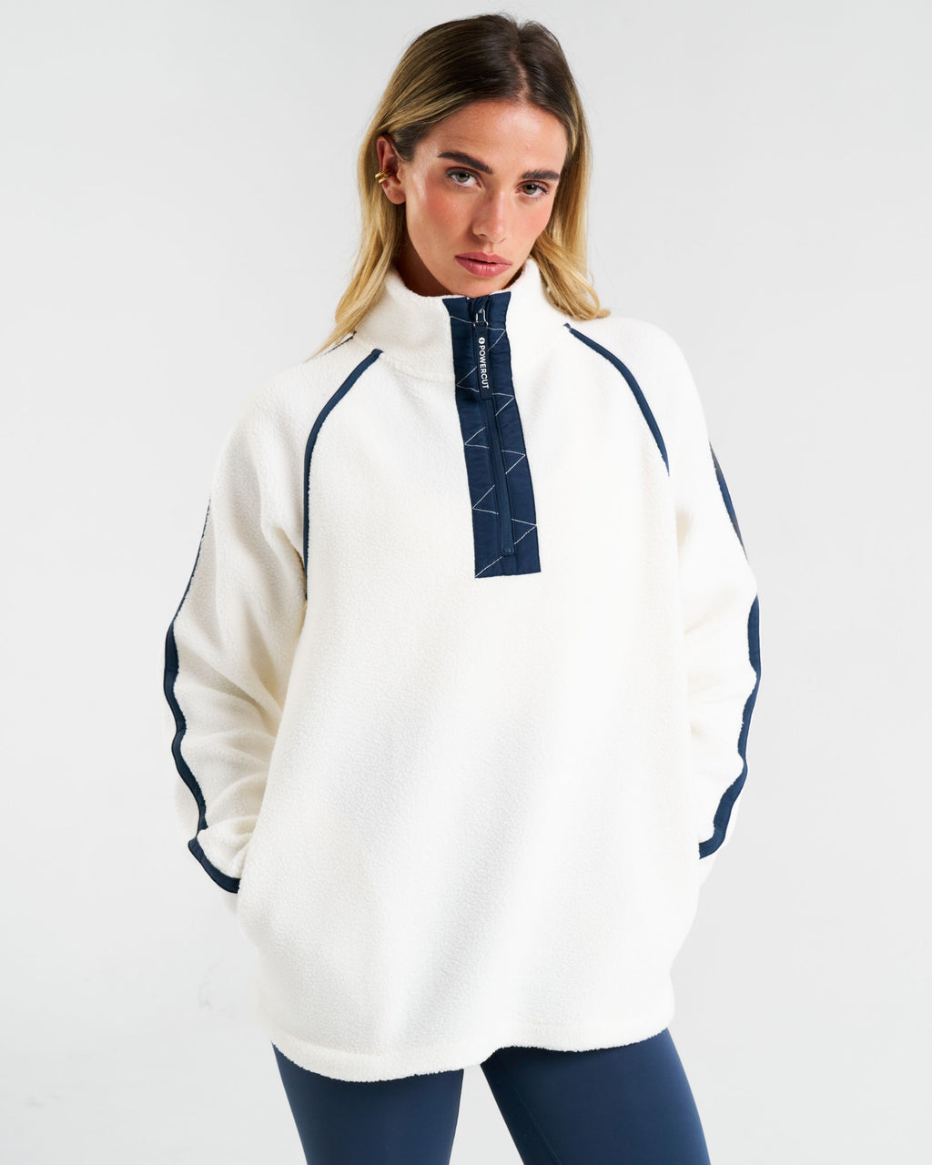 Ascend 1/4 Zip Fleece Coconut Milk