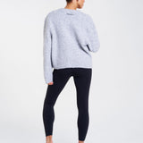 SoftKnit Button Up Cardigan Light Grey Marl