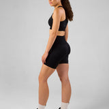 SOLID Seamless 6" Short Black