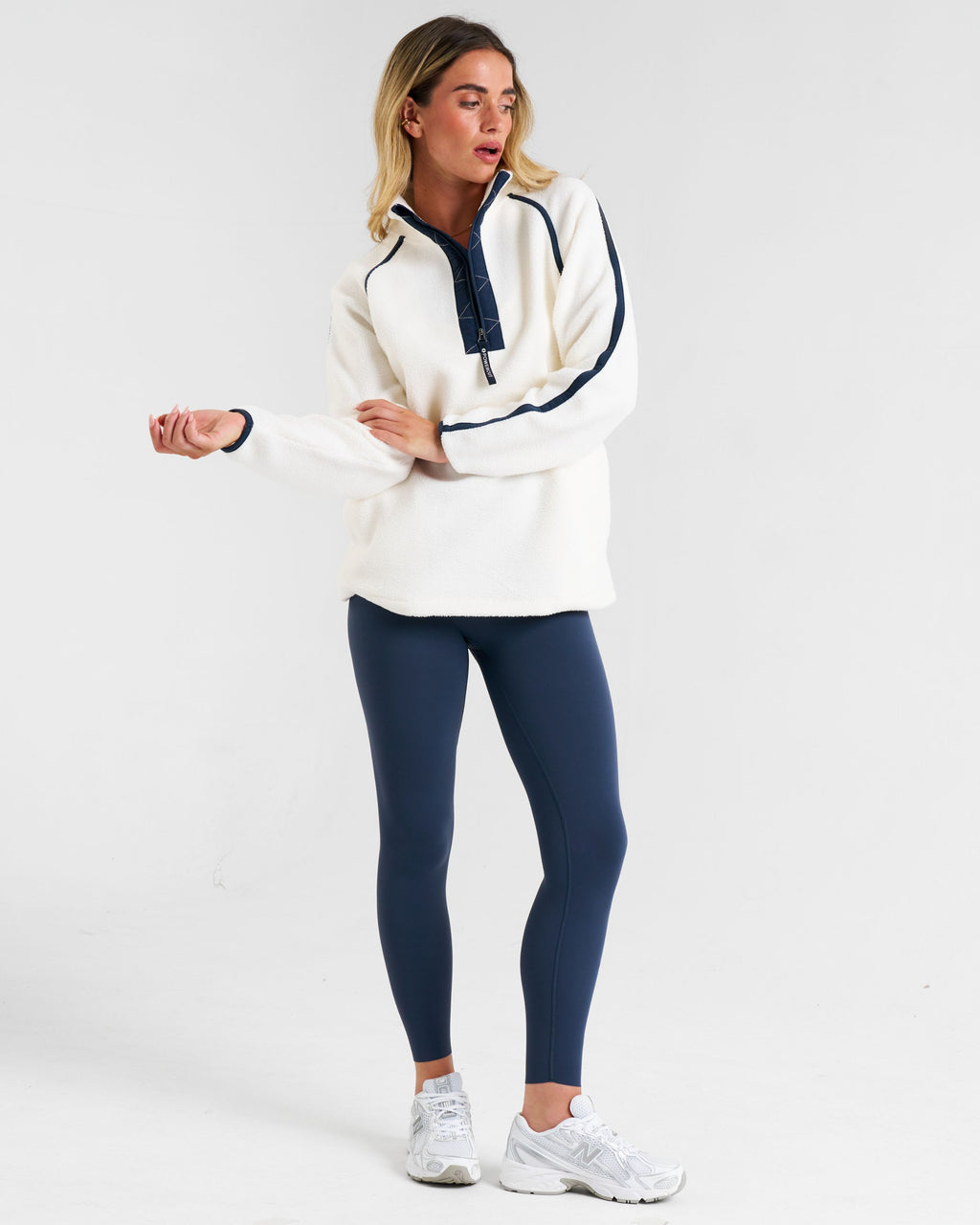 Ascend 1/4 Zip Fleece Coconut Milk