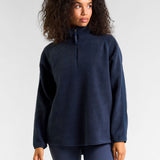 Ascend 1/4 Zip Fleece Outerspace Navy