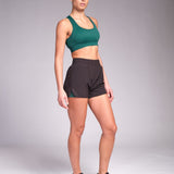 RUNSeries Pace Running Shorts Black/Jungle Green