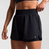 Pace 2-in-1 Performance Shorts Black