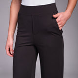 All-Day-Wear Wide Leg Trouser Black