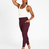 FreeMove 7/8 Leggings Dark Burgundy