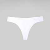 Invisible Thong White