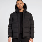 OUTSIDER Men's Black Puffer Jacket