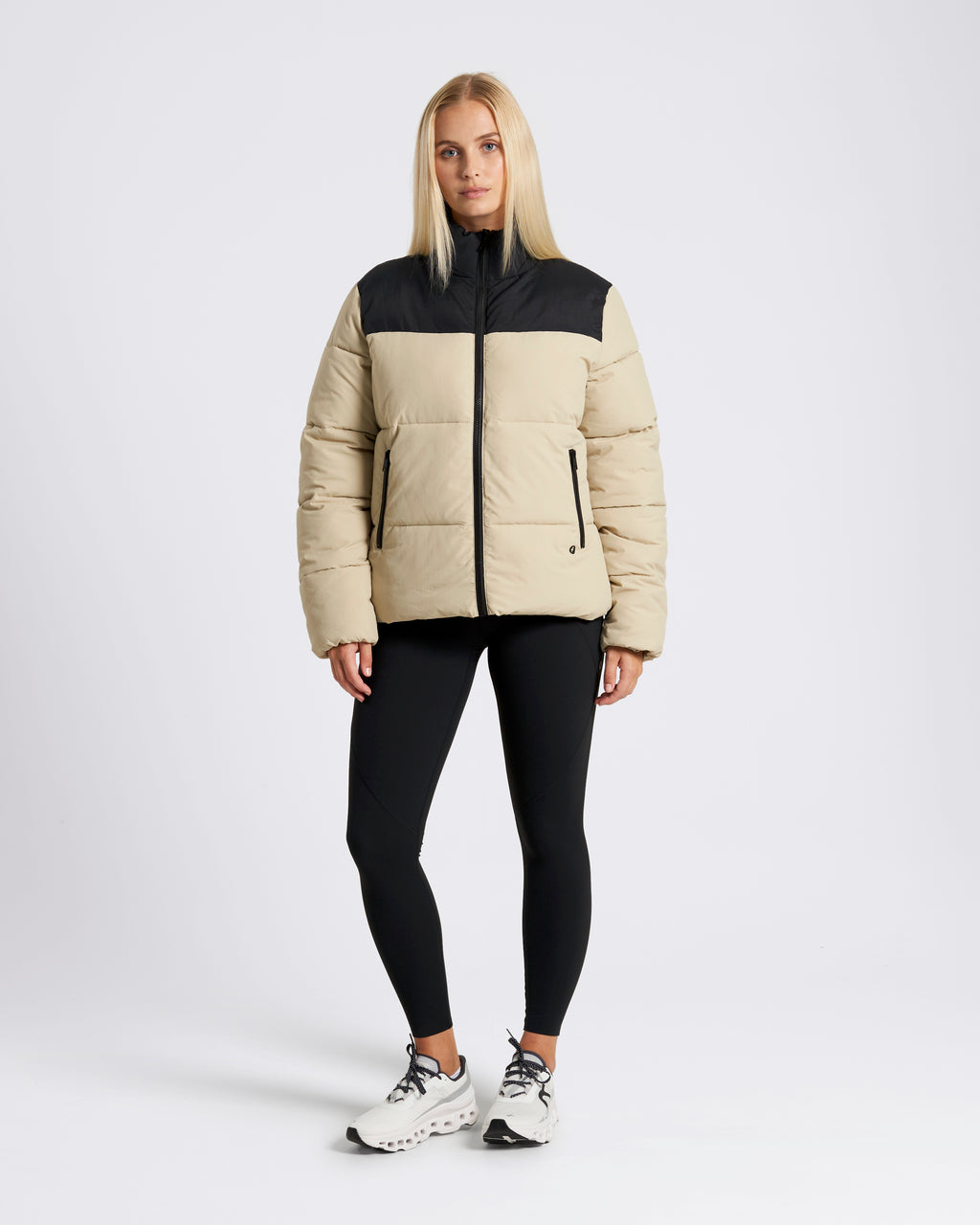 OUTSIDER Puffer Jacket Beige