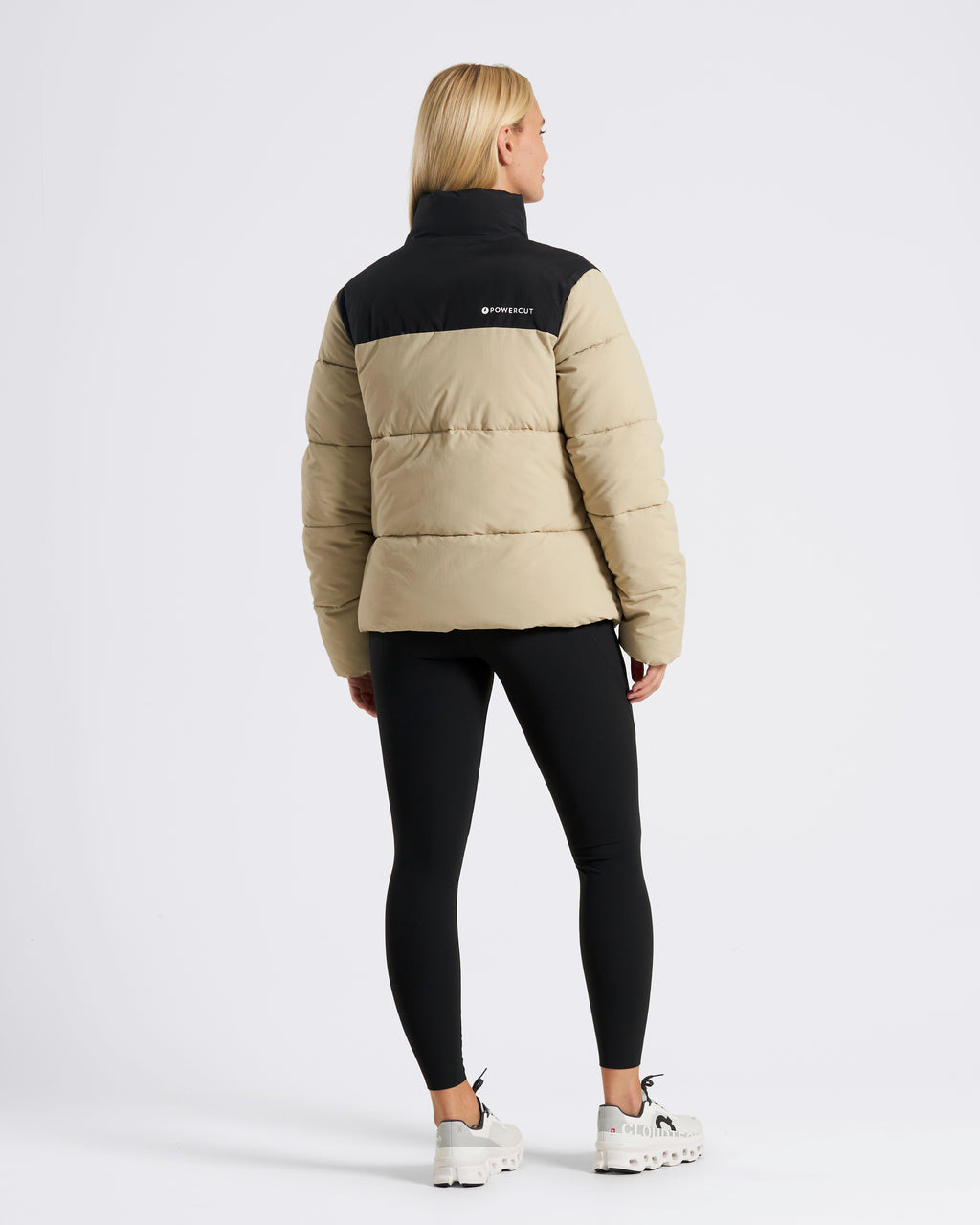 OUTSIDER Puffer Jacket Beige