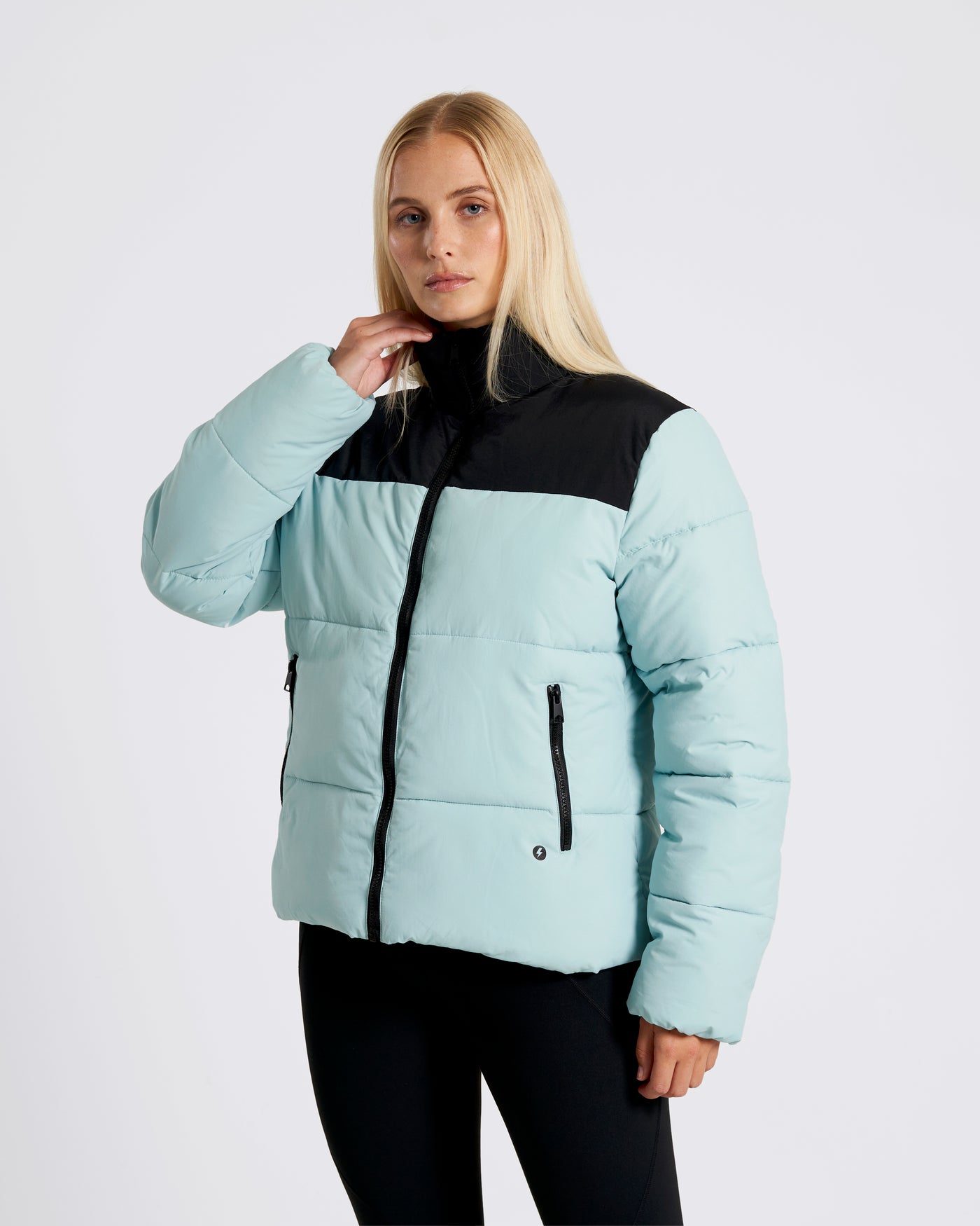 OUTSIDER Puffer Jacket Ether Green