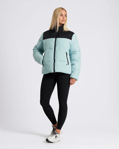 OUTSIDER Puffer Jacket Ether Green