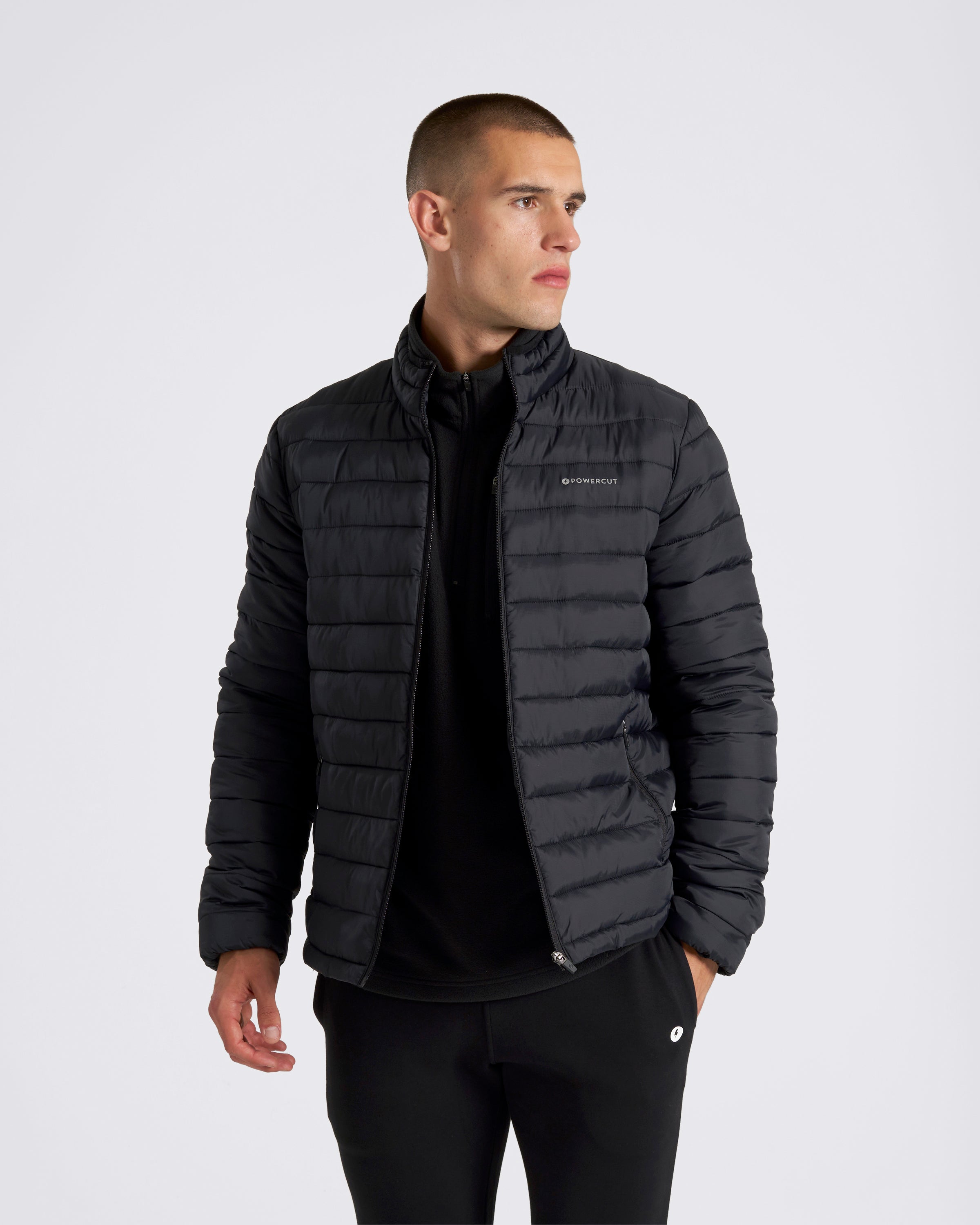 OUTSIDER™ Men's Lightweight Puffer Black