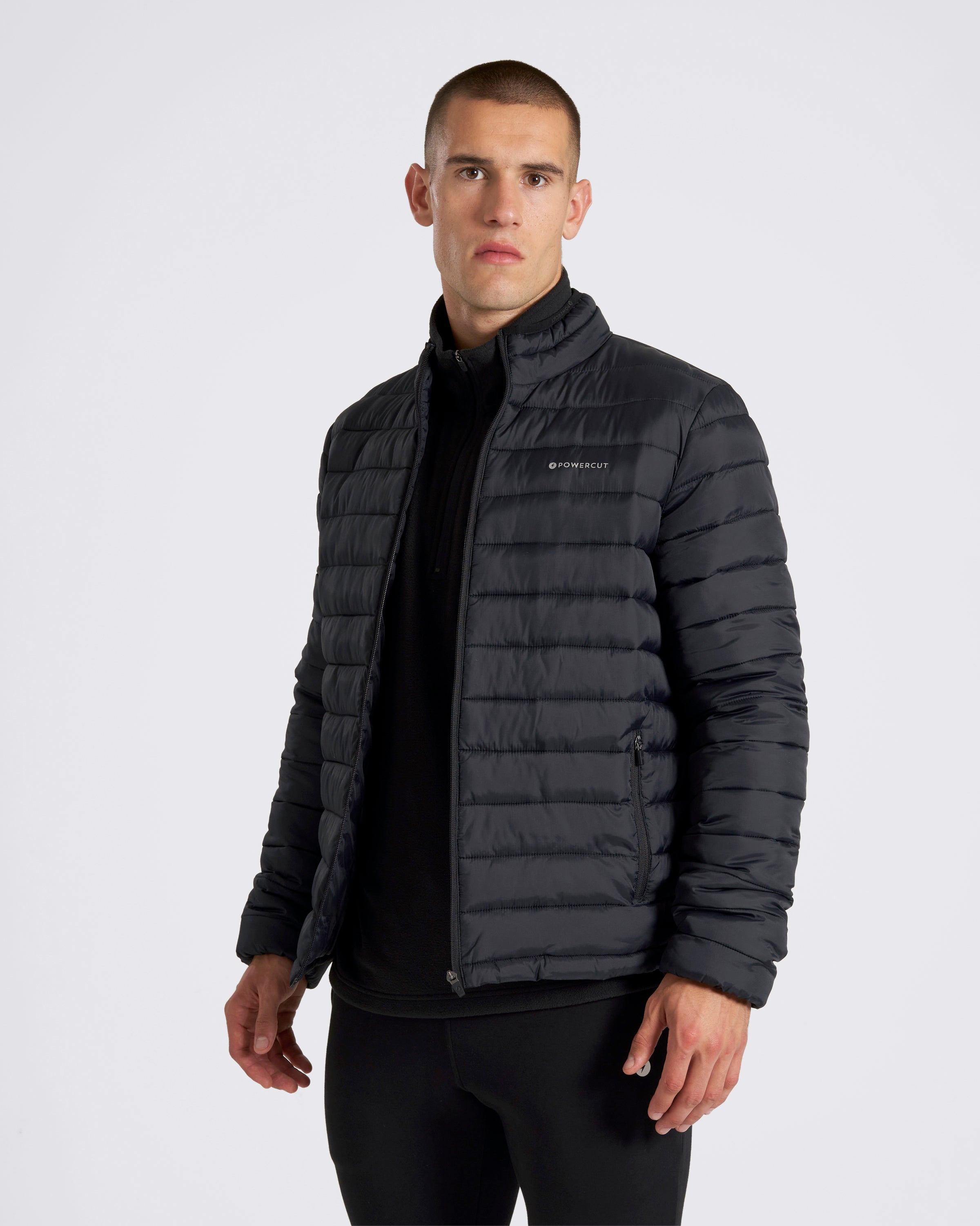 OUTSIDER™ Men's Lightweight Puffer Black