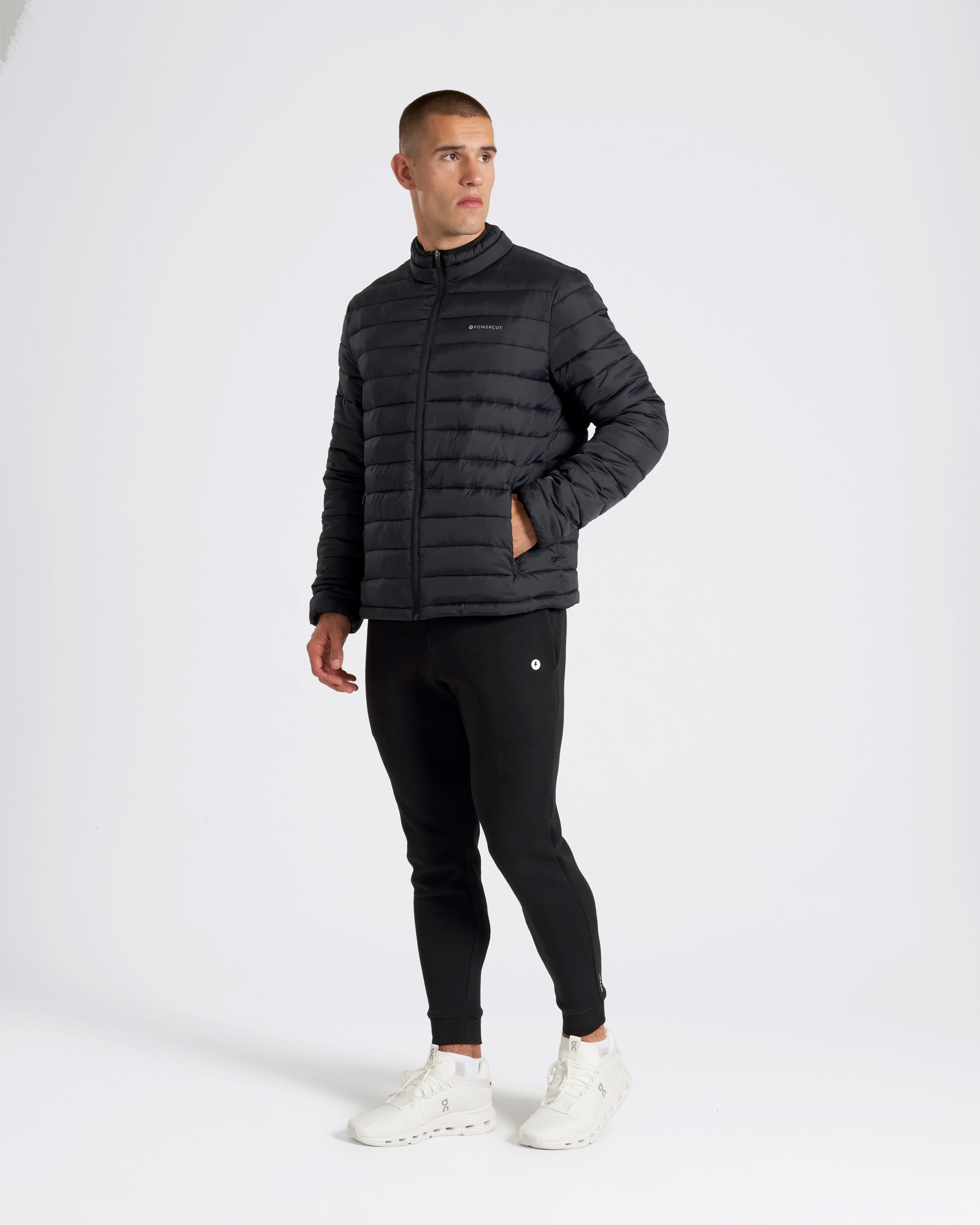 OUTSIDER™ Men's Lightweight Puffer Black